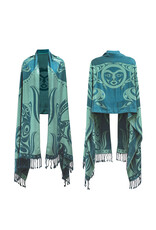 Shawl - Wolves & Full Moon par/by Simone Diamond (SHAWL16)