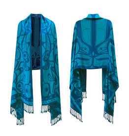 Shawl - Orca Song by Morgan Asoyuf