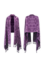 Shawl - Ojibwe Florals par/by Storm Angeconeb (SHAWL17)