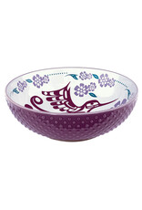 Porcelain Art Serving Bowl Hummingbirds - BOWLL16