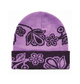 Tuque -  "Ojibwe Florals" par Storm Angeconeb