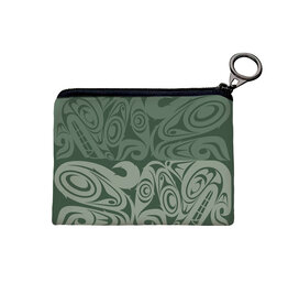 Coin Purse - Urban Wolf by Maynard Johnny Jr.