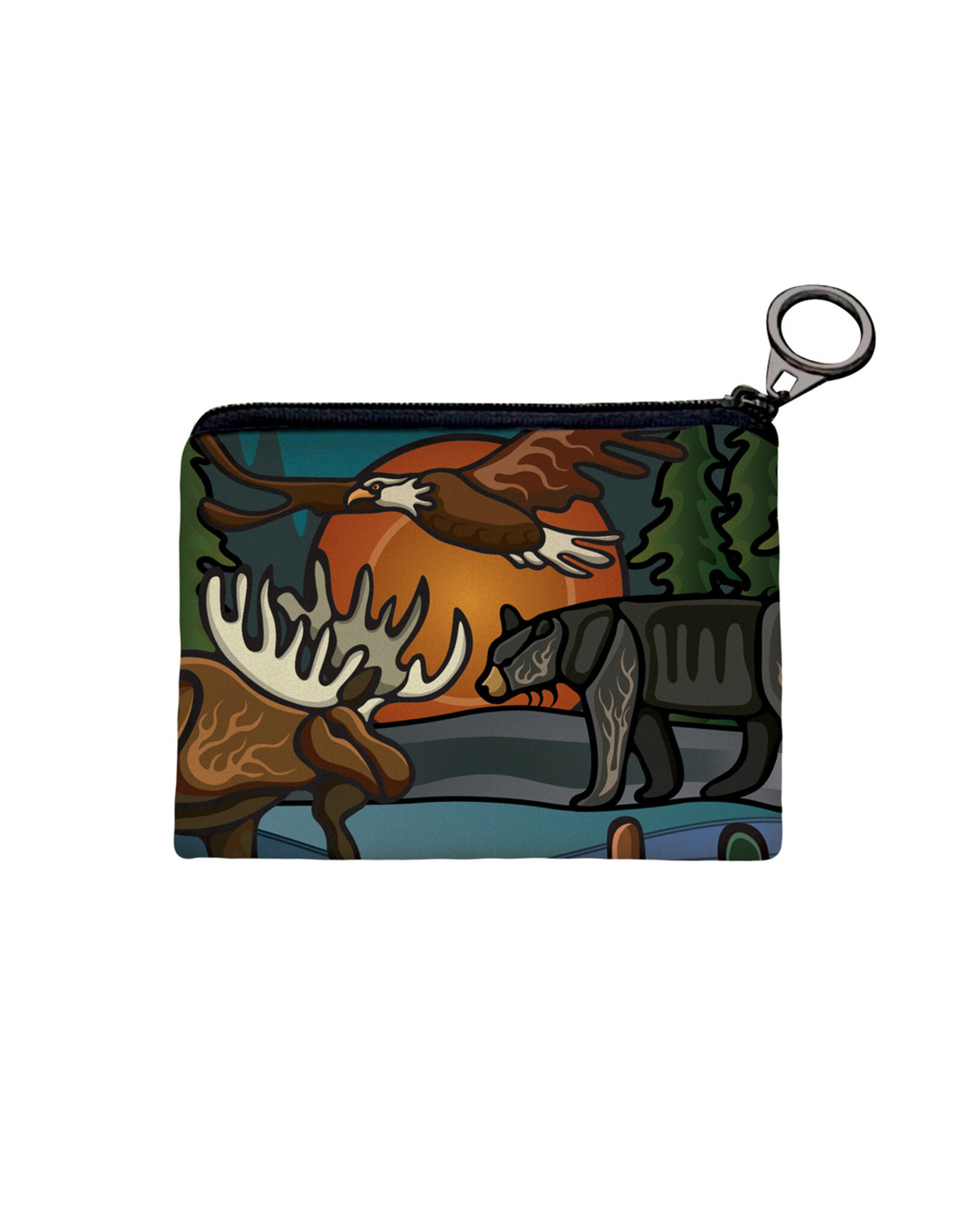 Coin Purse - All my Relatives by Storm Angeconeb (CP23)
