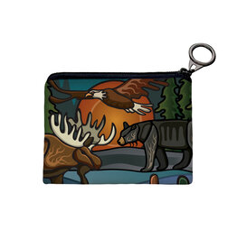 Coin Purse - All My Relatives by Storm Angeconeb