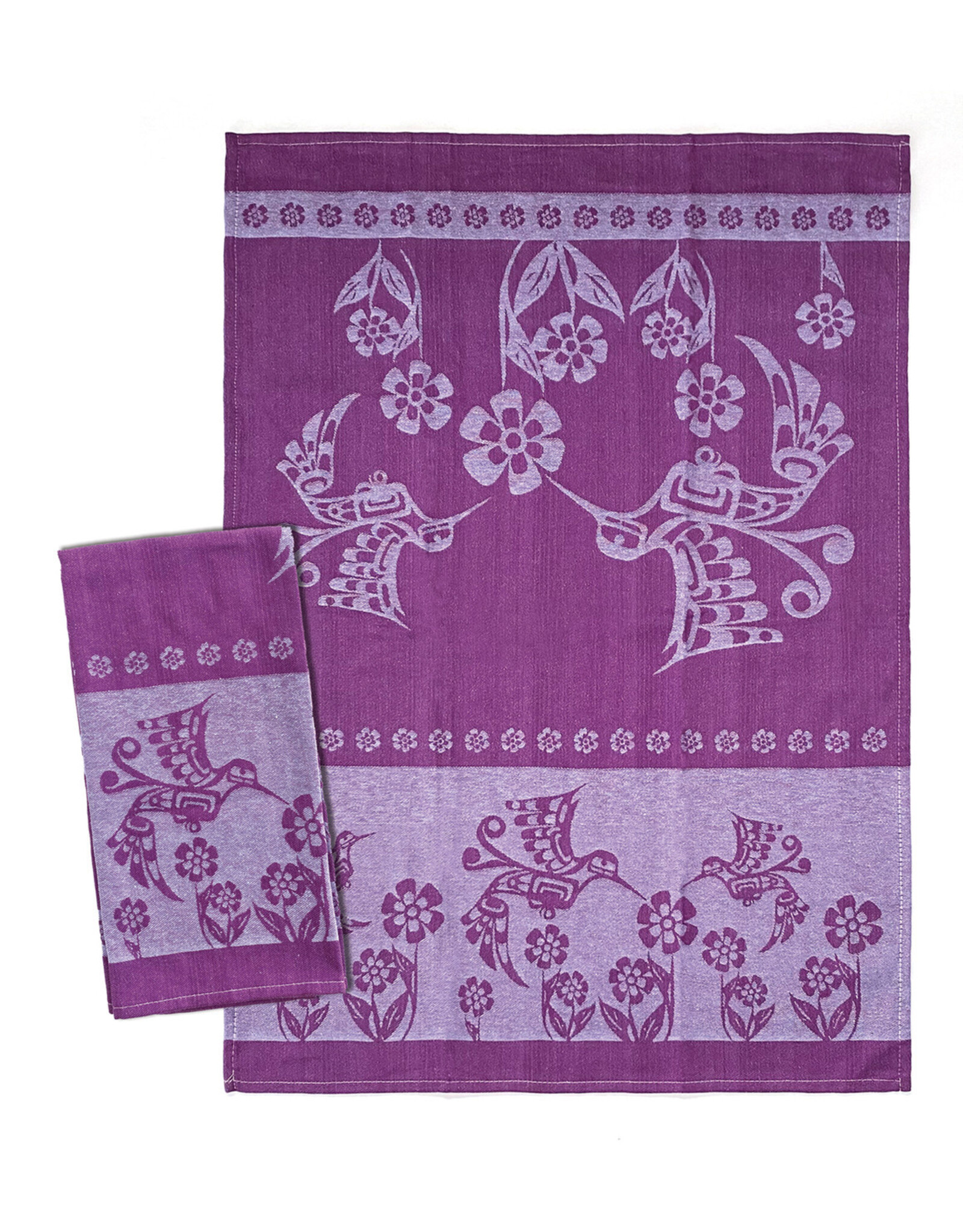 Printed Tea Towel - Hummingbird by Francis Dick (KTDH)
