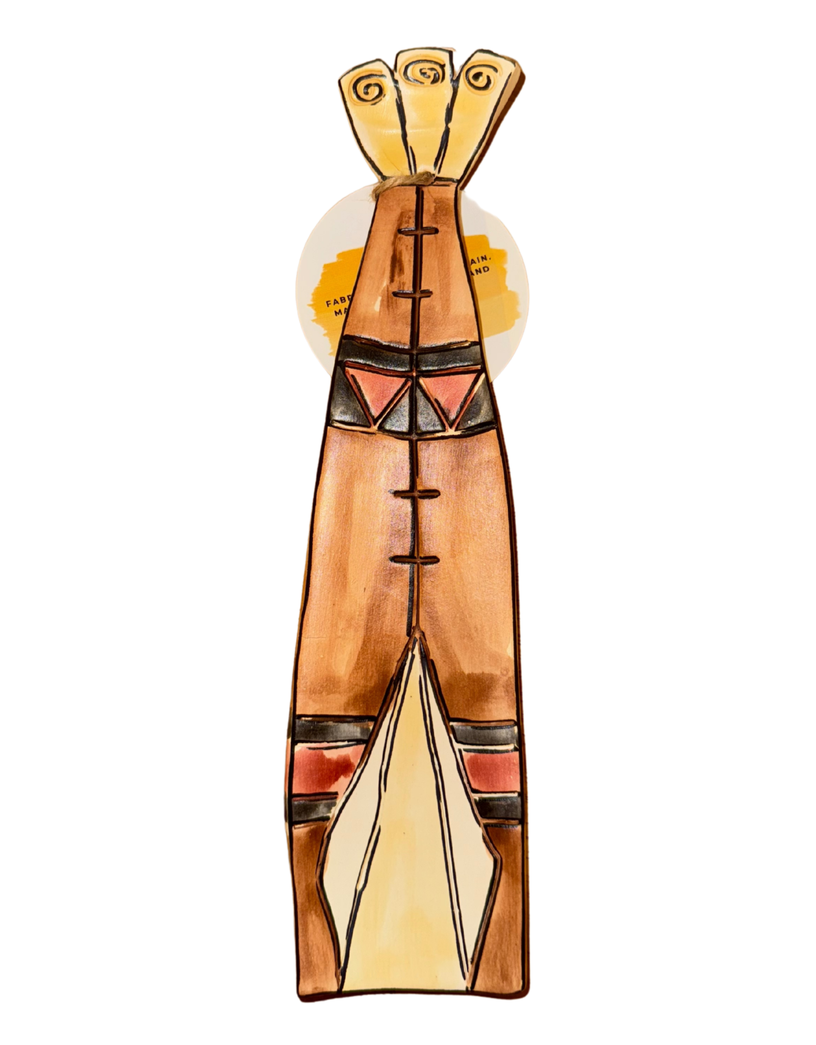 Hand Painted Incense Holder - Tipi