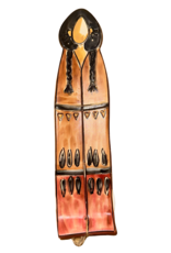 Porte-Encens Peint à la Main - Femme