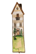 Porte-Encens Peint à la Main - Maison