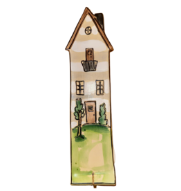 Porte-Encens Peint à la Main - Maison