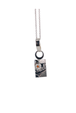 Bear with Citrine Pendant by Hollie Bear - HBN55