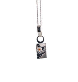 Bear with Citrine Pendant by Hollie Bear