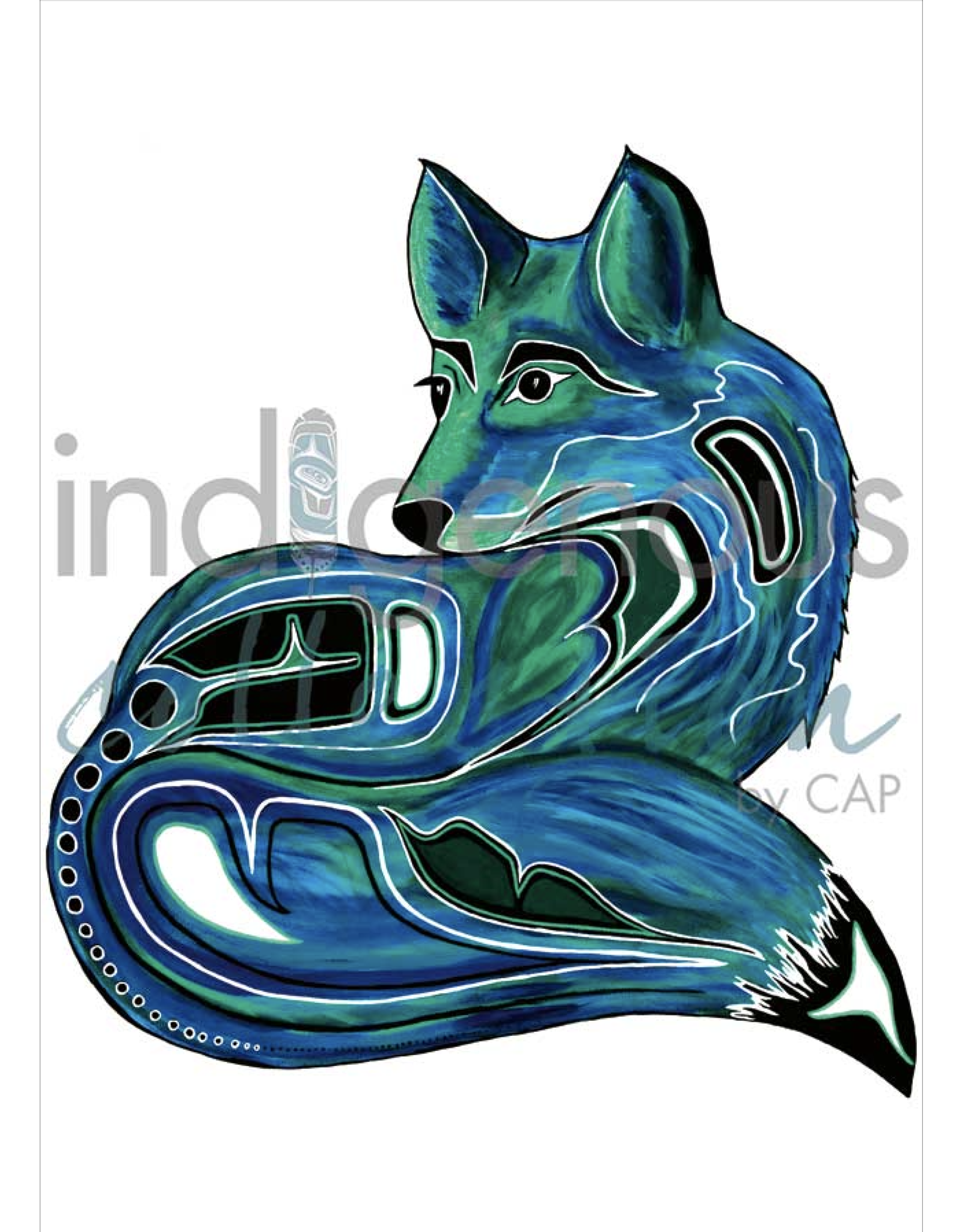 Fox by Diane Levesque Matted