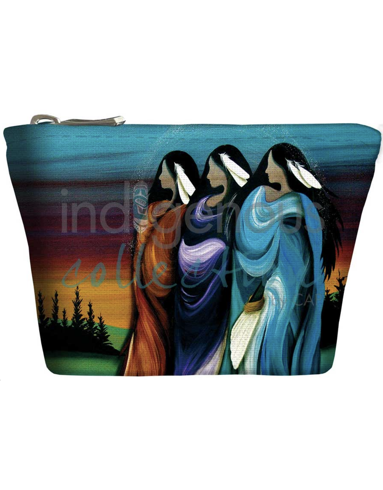 Three Sisters by Betty Albert Coin Purse - 14017COIN