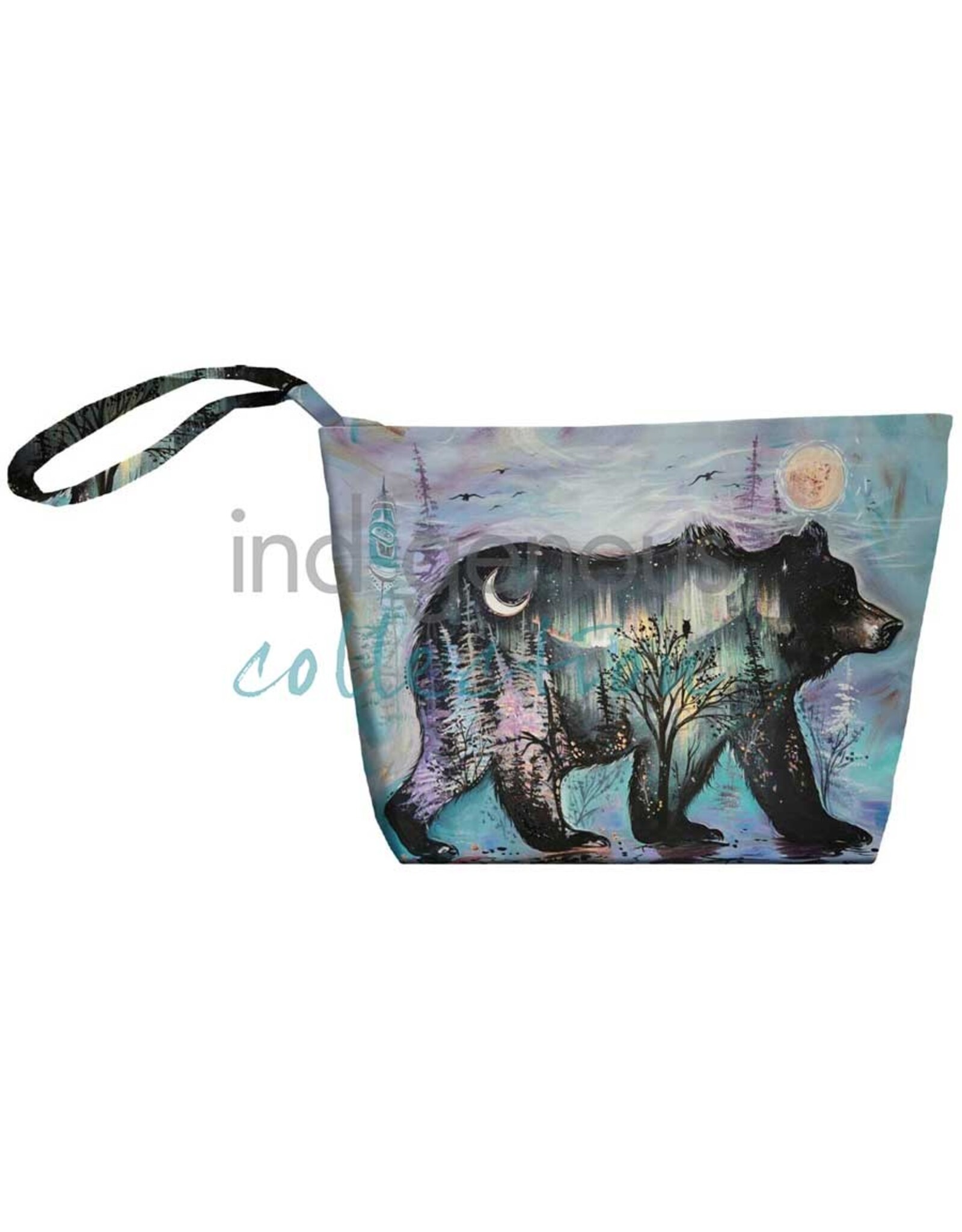 Petit Fourre-tout Midnight Bear par Carla Joseph - 20296SMALLTOTE