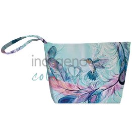 Hummingbird Feathers by Carla Joseph Small Tote