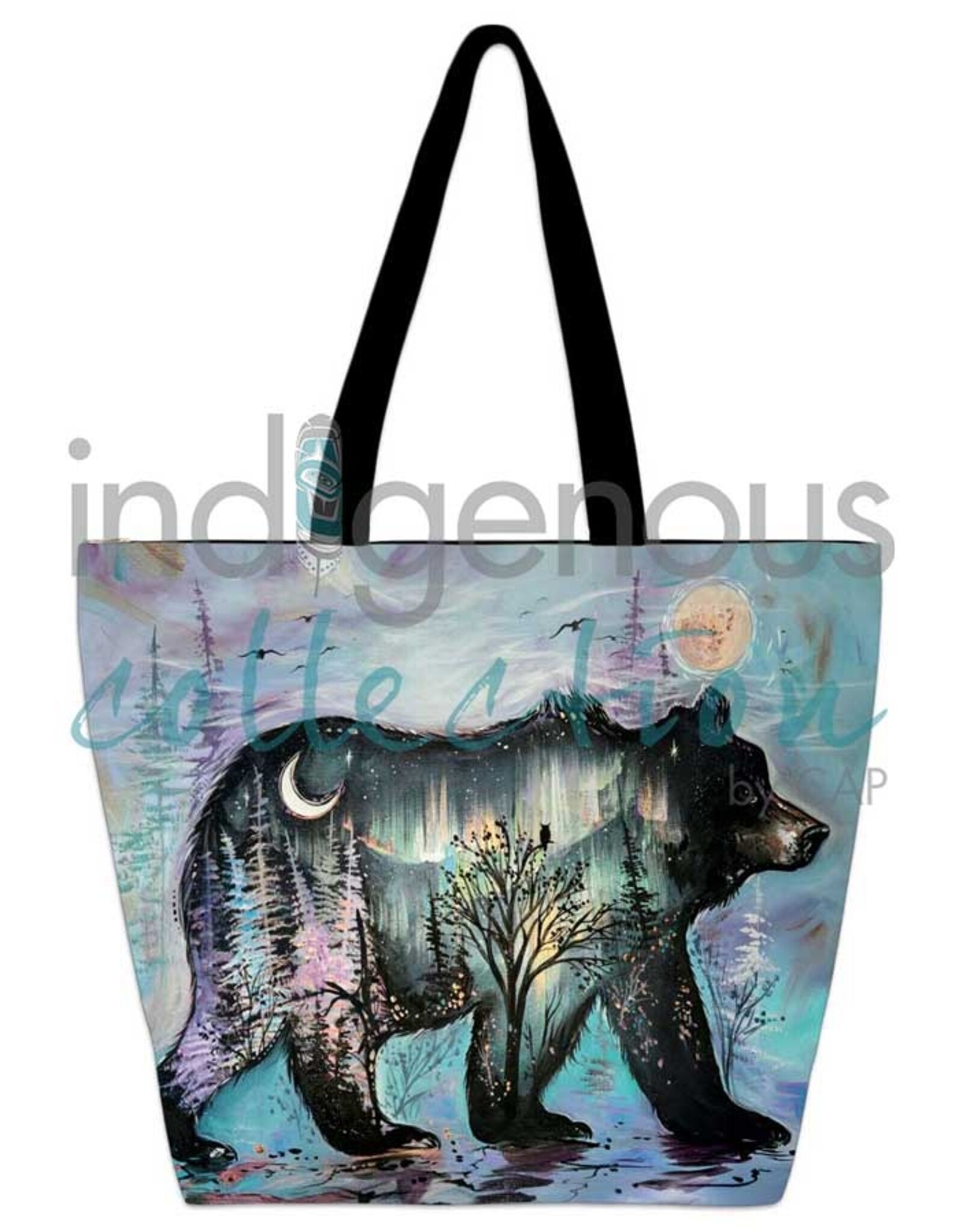 Midnight Bear by Carla Joseph Tote Bag - 20296TOTE