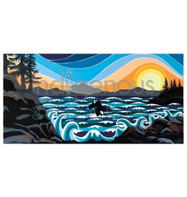 A Lucky Glimpse by Shelley Davies Matted