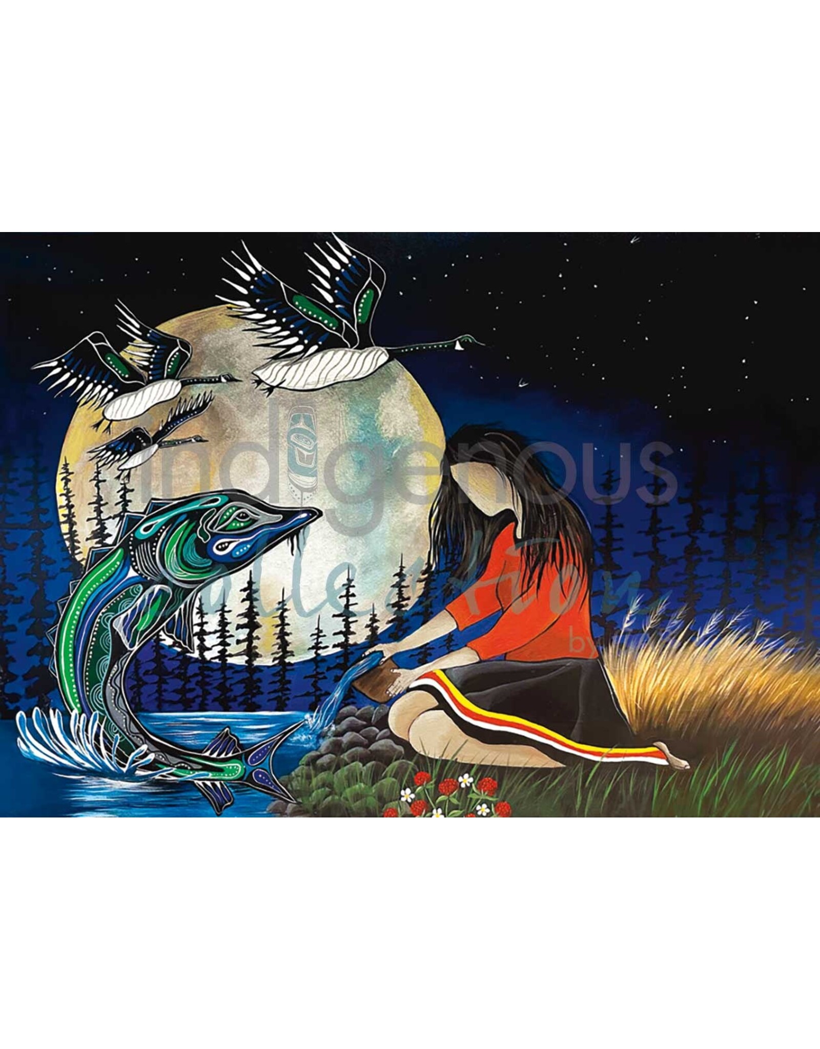 August Moon par Jessica Somers Passe-Partout