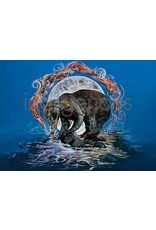 Grizzled Salmon by Carla Joseph Matted