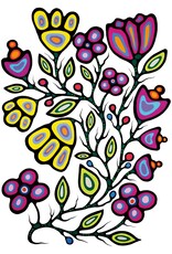 Ojibway Floral V par Jackie Traverse Passe-Partout