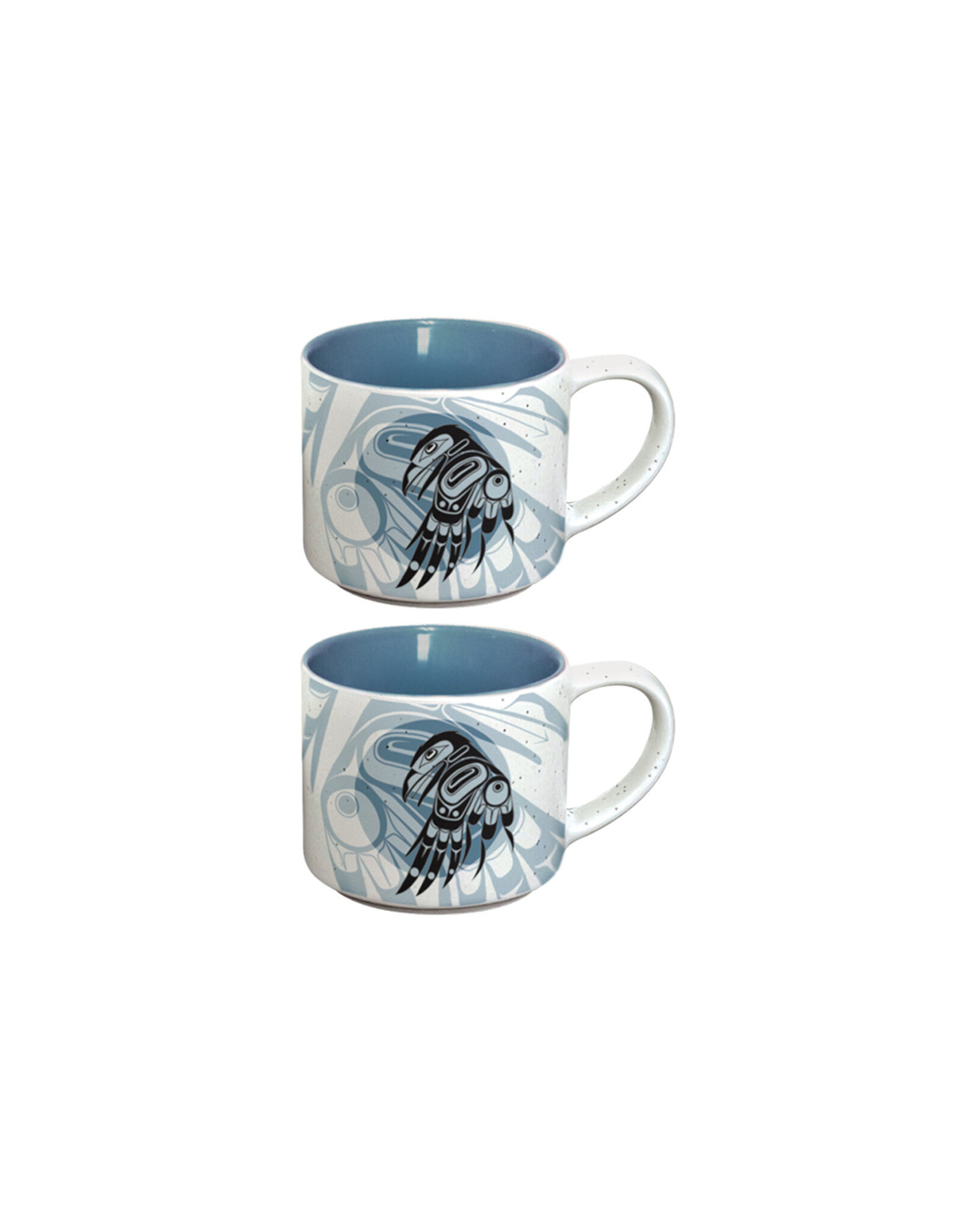 Ceramic Espresso Mugs (Raven Moon) - sets of 2 (CESMUGS24)