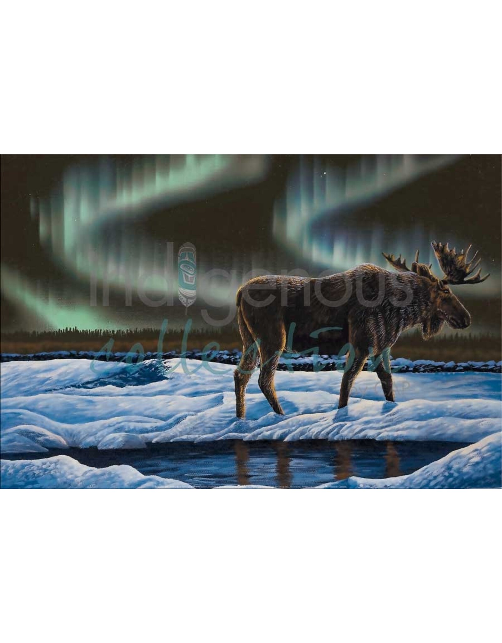 Ahaa (He Is Walking)  by Ronnie Simon Matted