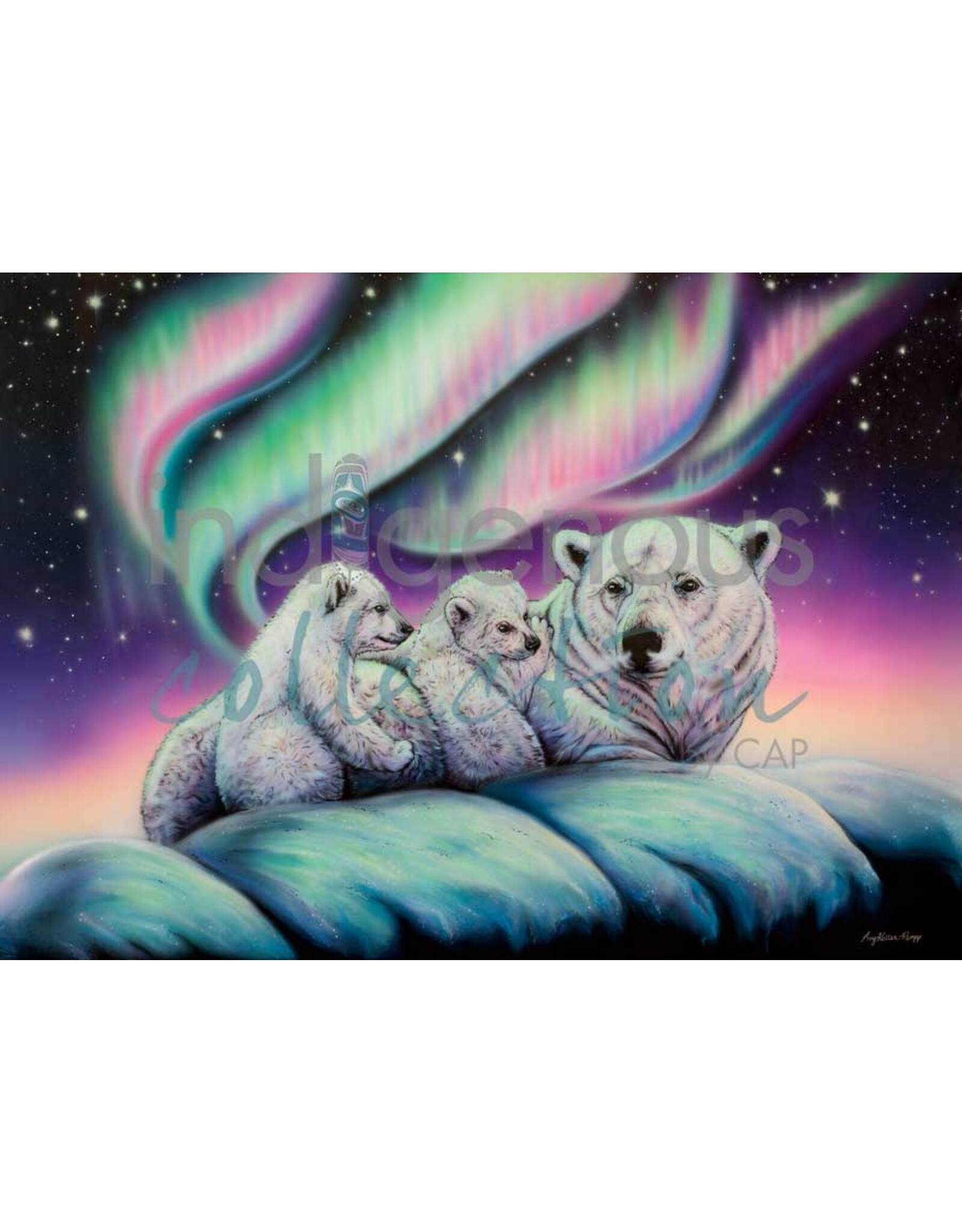 Sky Dance - Mother's Love by Amy Keller-Rempp Matted