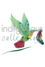 Green Hummingbird par Richard Shorty Passe-Partout