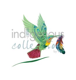 Green Hummingbird par Richard Shorty Passe-Partout