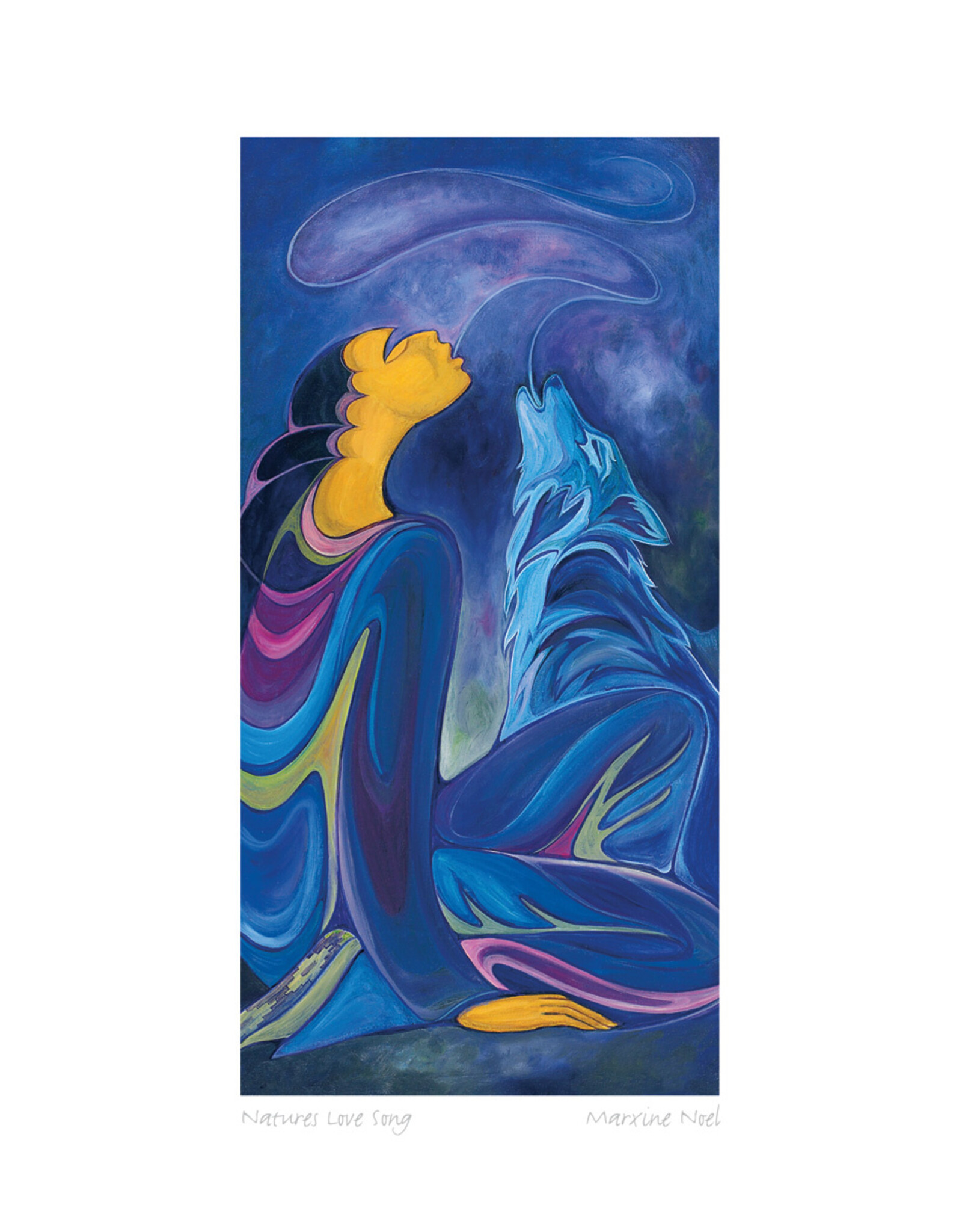 Nature's Love Song by Maxine Noel Matted