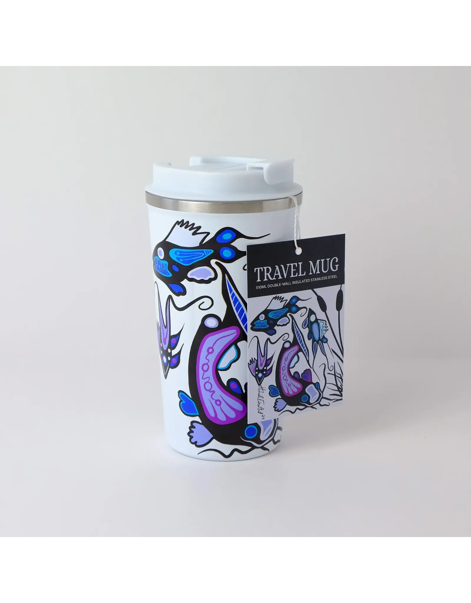 Tasse de Voyage "Grand River Evening" par Cody James Houle  (TRMU1)