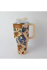 Travel Tumbler with Straw "Little Critters" by Storm Angeconeb (TRTU3)