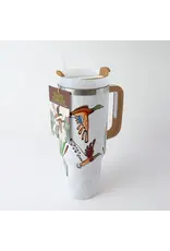 Travel Tumbler with Straw "Mallards" by Storm Angeconeb (TRTU4)