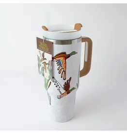 Bouteille Isotherme avec Paille "Mallards" par Storm Angeconeb