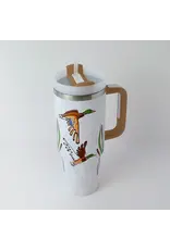 Bouteille Isotherme avec Paille "Mallards" par Storm Angeconeb  (TRTU4)