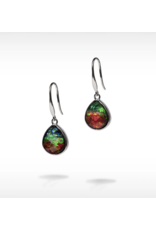 Large Teardrop Silver Earrings - JSDE02673A1