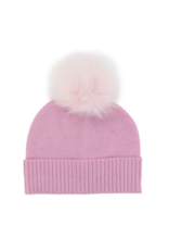 Tuque Cashmere avec Fourrure de Renard (HTME03)