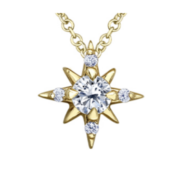 Pendentif Étoile Or Jaune