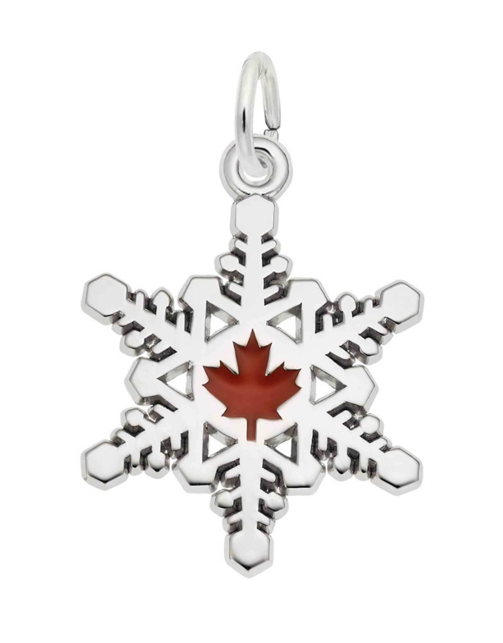 Charms - Snowflake Maple Leaf (2751)