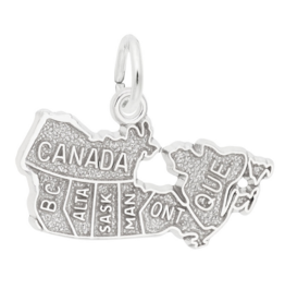 Charmes - Carte du Canada