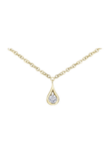 Yellow Gold Eternal Flame Pendant - N275