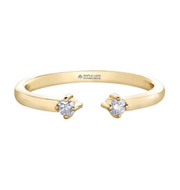 Yellow Gold Halo Ring size 7