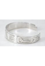 Wolf 0.5" Cuff by Corrine Hunt