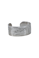 Loup et Lune 1" Cuff par Corrine Hunt