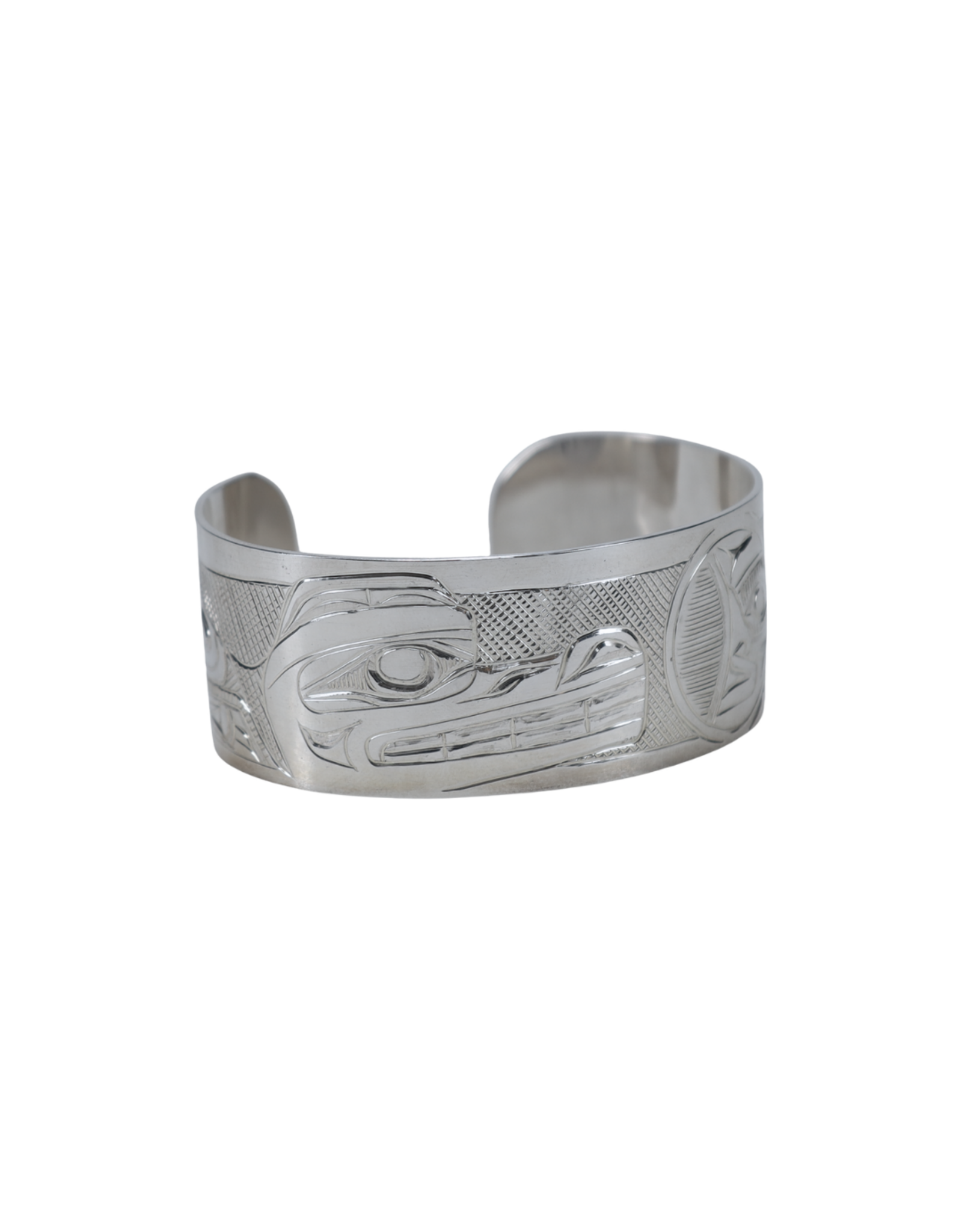 Wolf+Moon 1"  Cuff by Corrine Hunt
