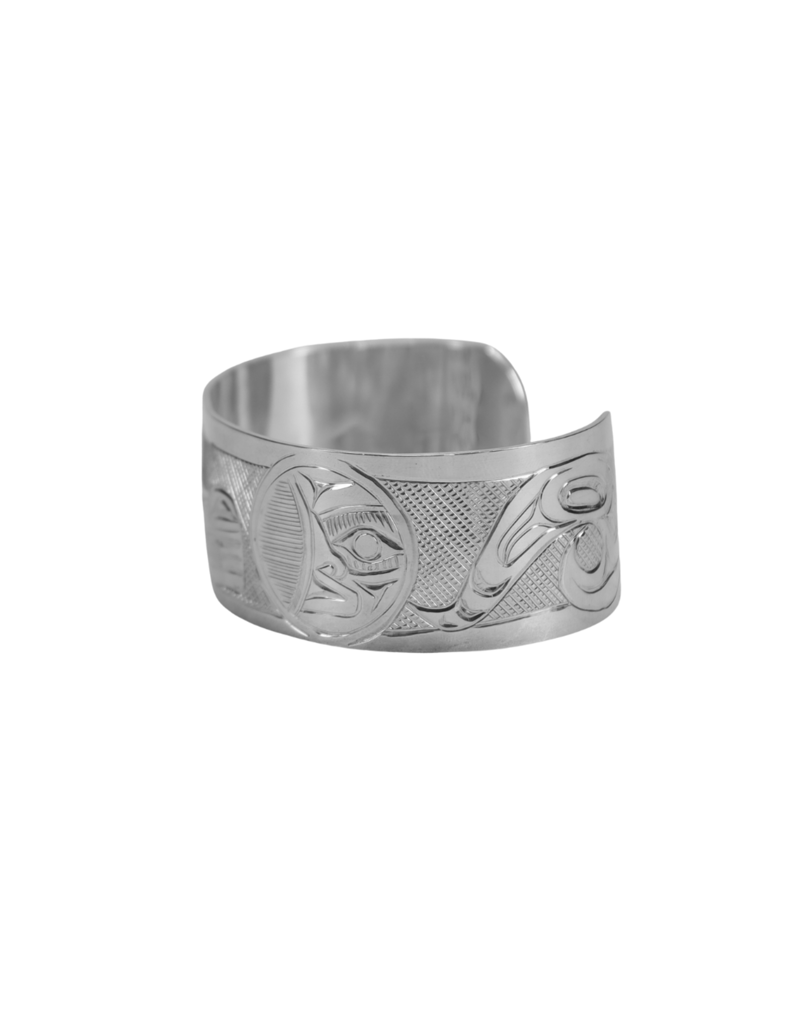 Loup et Lune 1" Cuff par Corrine Hunt