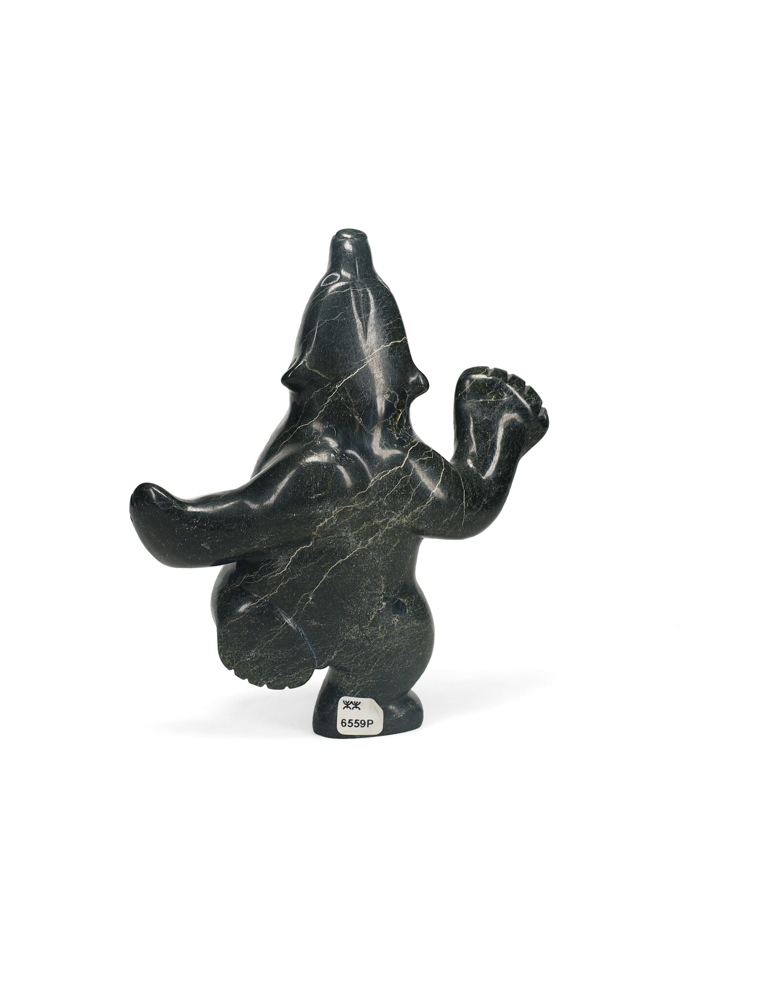 6559P Dancing Bear by Markoosie Papigatook