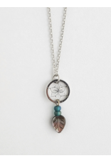 Collier Capteur de Rêves Coquillage - DC1430-P