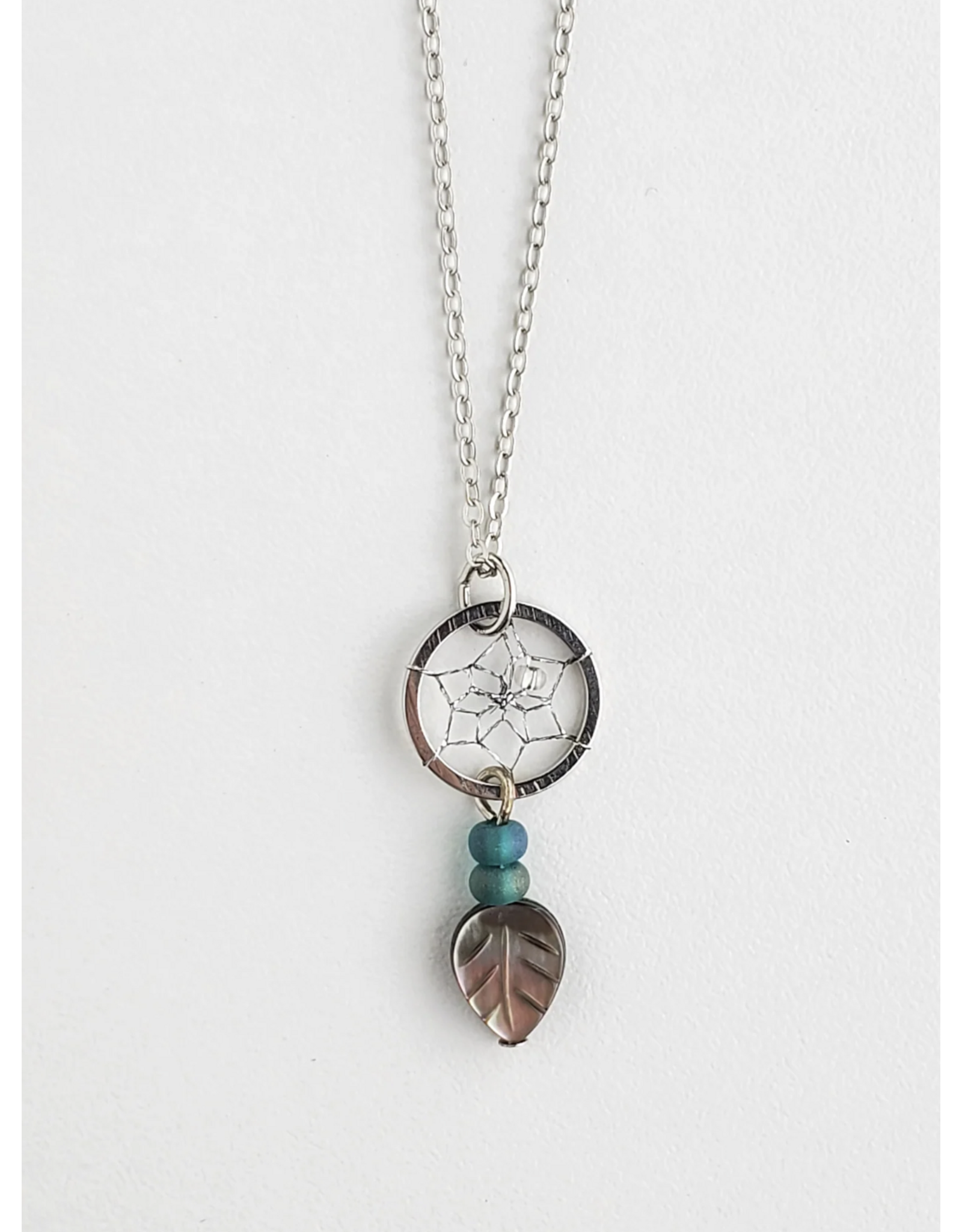 Collier Capteur de Rêves Coquillage - DC1430-P