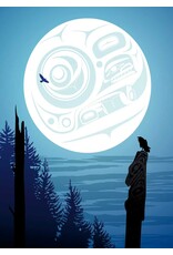 Full Moon Raven par Mark Preston Passe-Partout